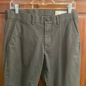 Dark gray khakis
